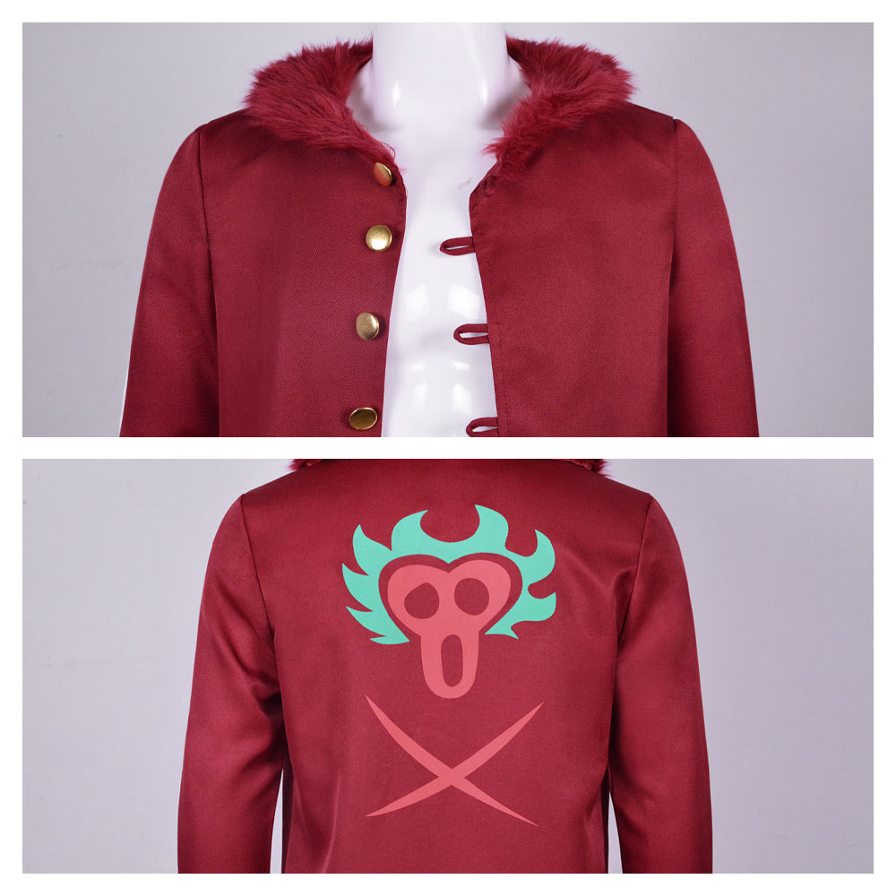 Anime One Piece Bartolomeo Cosplay Costumes