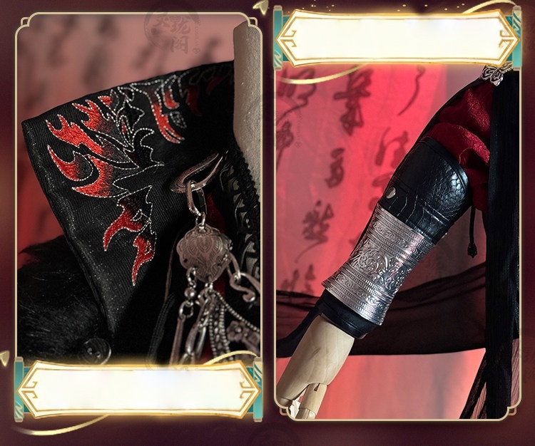 Heaven Officials Blessing Hua Cheng Cosplay Costume Outfit Stage Wear Hallowmas 