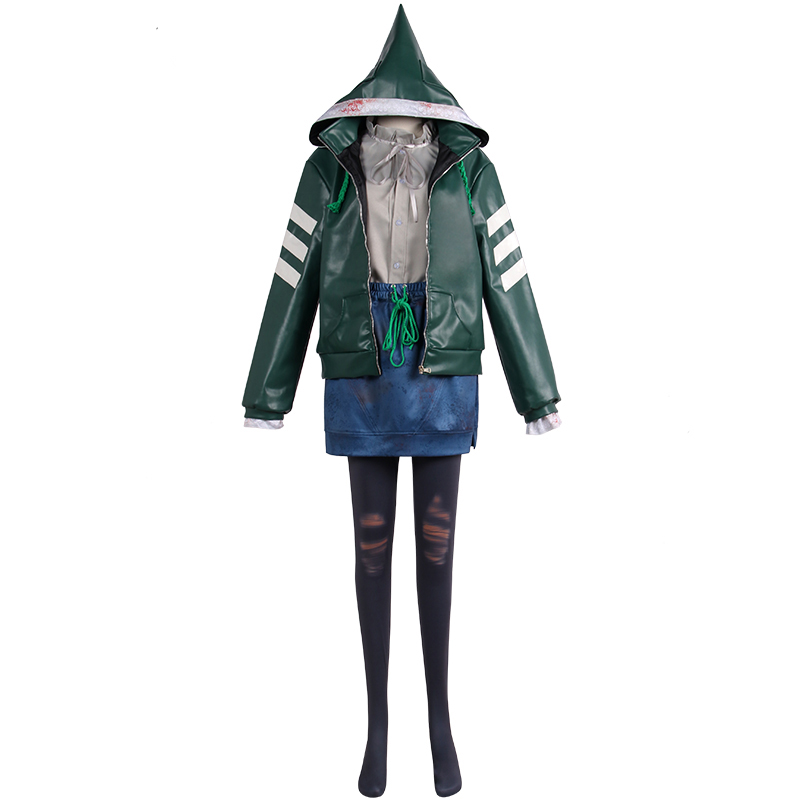 Dead by Daylight Bunny Feng Min Halloween Green Cosplay Costume