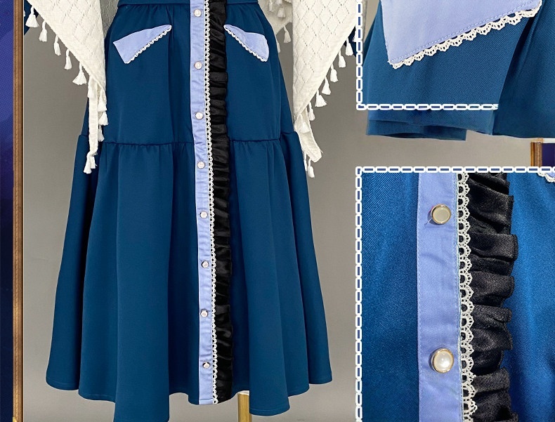 Reverse:1999 Semmelweis Game Suit Elegant Dress Uniform Cosplay Costume