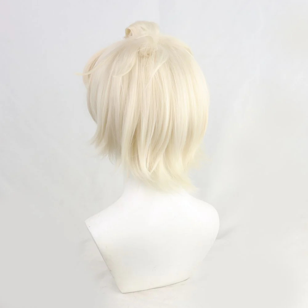 Genshin Impact Bennett White Cosplay Wig