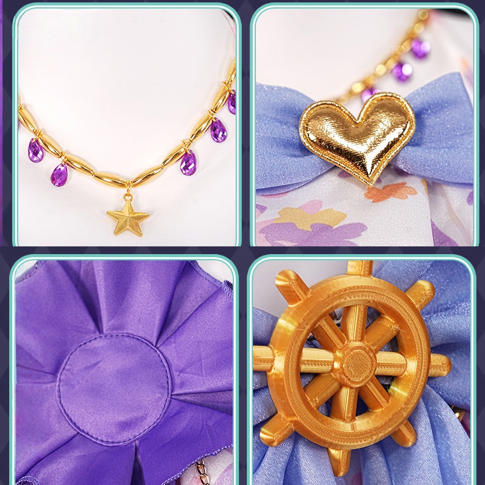 Umamusume Pretty Derby Vivlos Cosplay Anime Costume 
