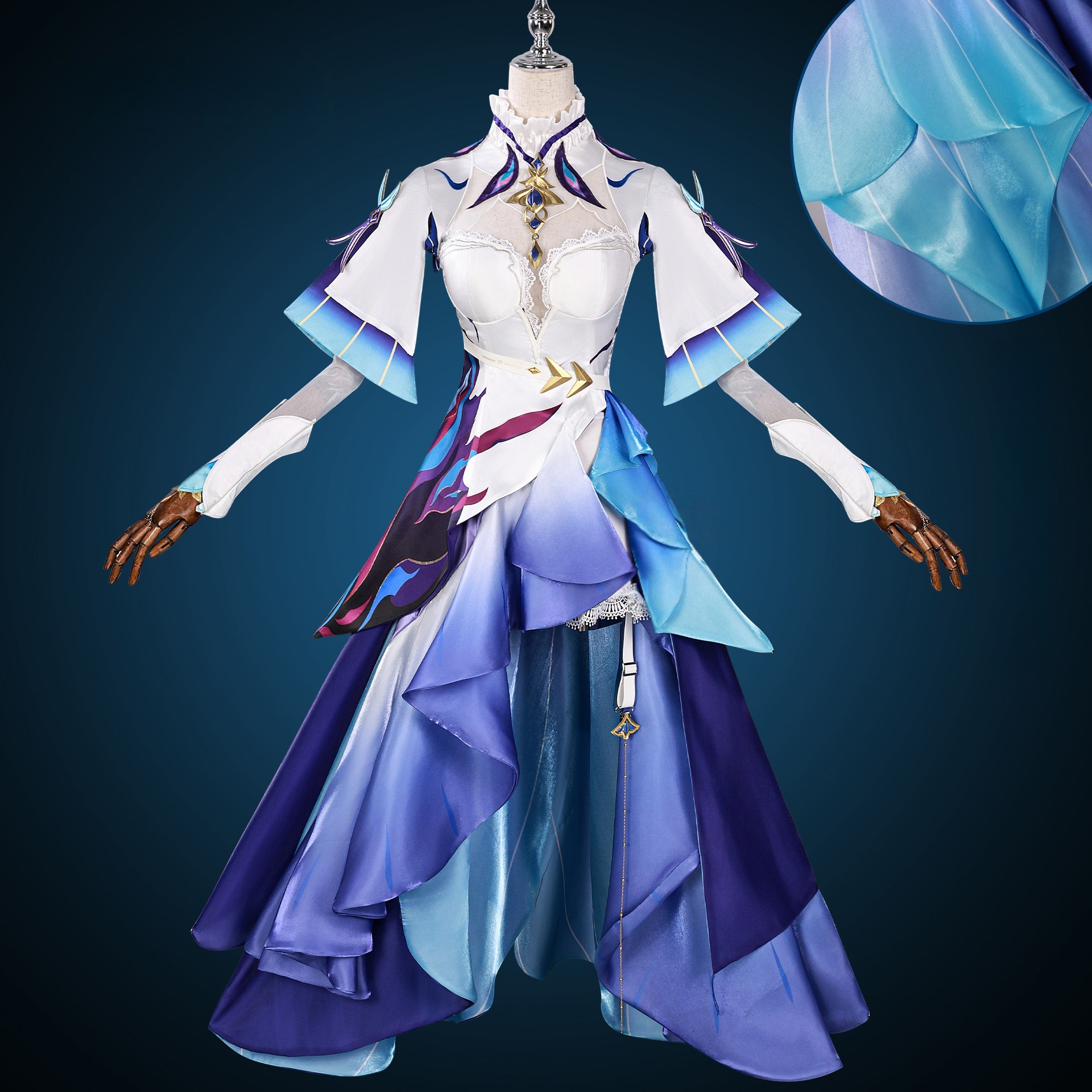 Wuthering Waves Cantarella Cosplay Costume Dress 