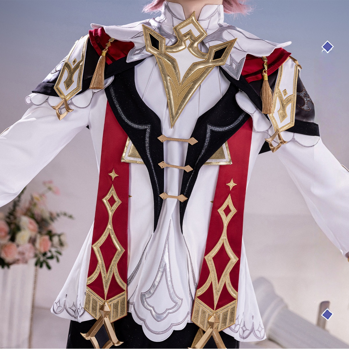 Genshin Impact Dahlia Men Cosplay Costume Cos Game Anime Party Uniform Hallowen Play Role Clothes Clothing