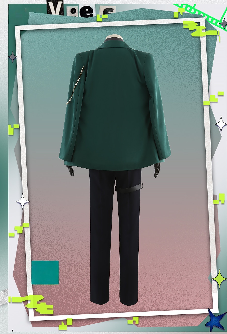 STRANGE_EDEN Bite cosplay costume suit set