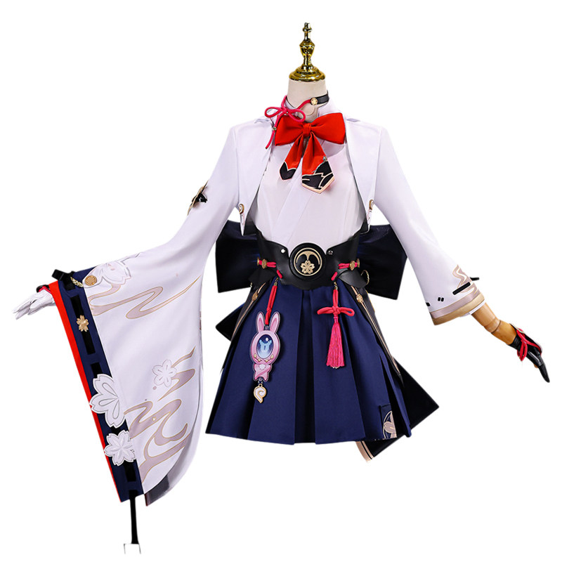 Game Honkai: Star Rail Evanescia Cosplay Costume Uniform 