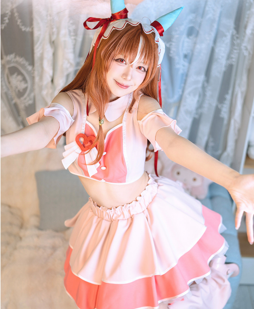Uma Musume Pretty Derby Pink Dream Journey Cosplay Costume