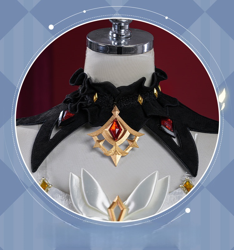 Genshin Impact Marionette Sandrone Cosplay Costume 