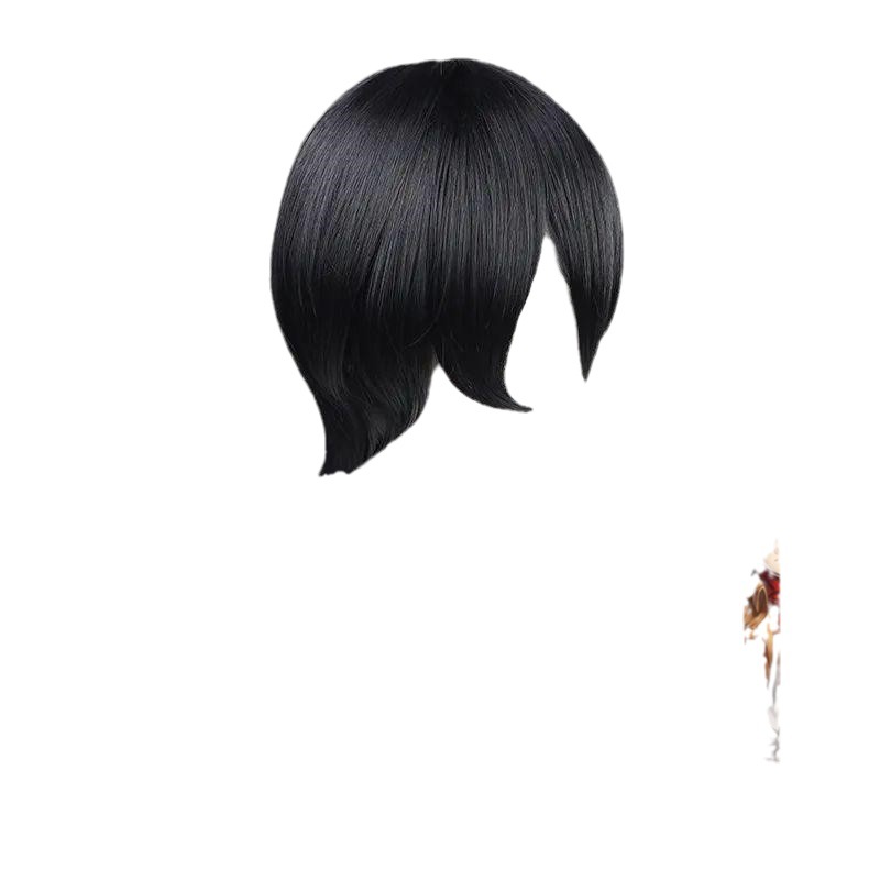 Akame ga kill! Kurome Cosplay Wig Kurome Short Hair Black Cosplay Wigs Fiber Heat Resistance