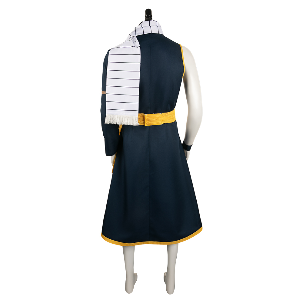 Fairy Tail Natsu Dragneel Black Suit Cosplay Costume Outfits Halloween Carnival Suit suit