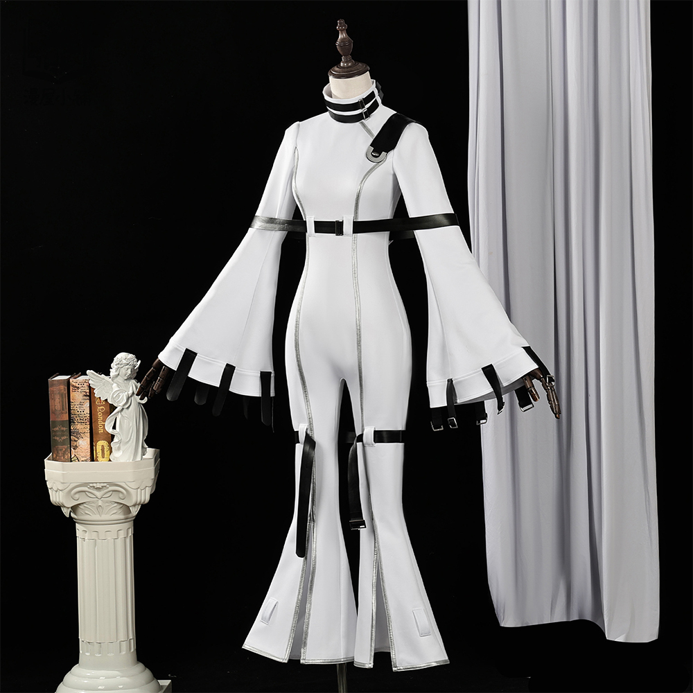CODE GEASS Lelouch of the Rebellion C.C. White Restraint Cosplay Costume