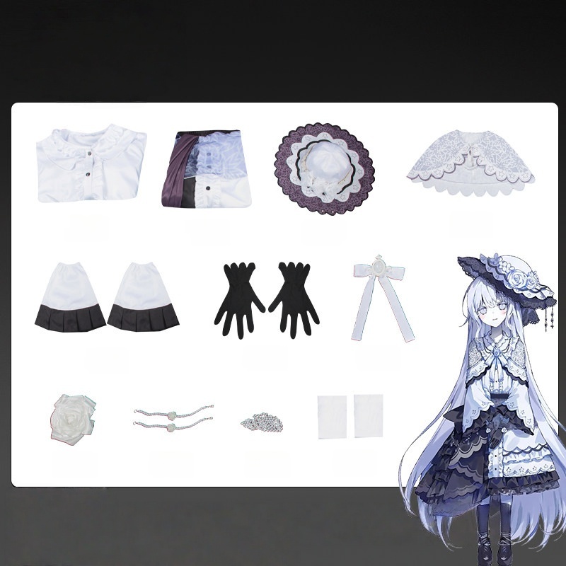 Magical Girl Witch Trials Great Witch Tsukishiro Yuki Cosplay Costume