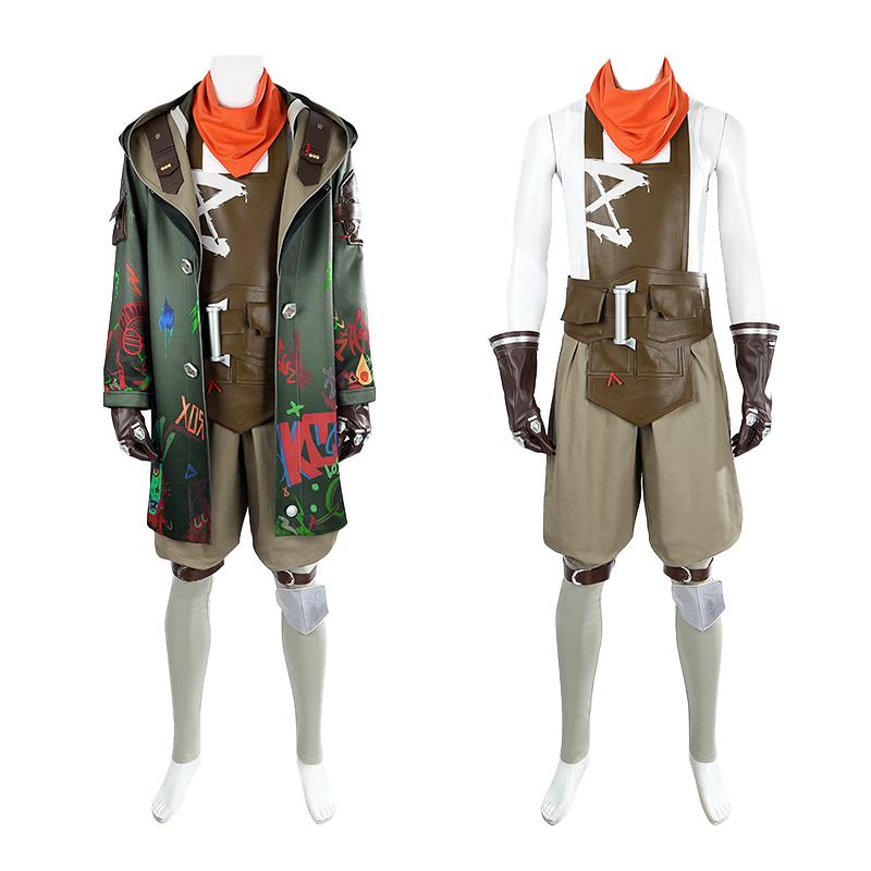 rcane Season 2 League Of Legends Ekko Cosplay Costume