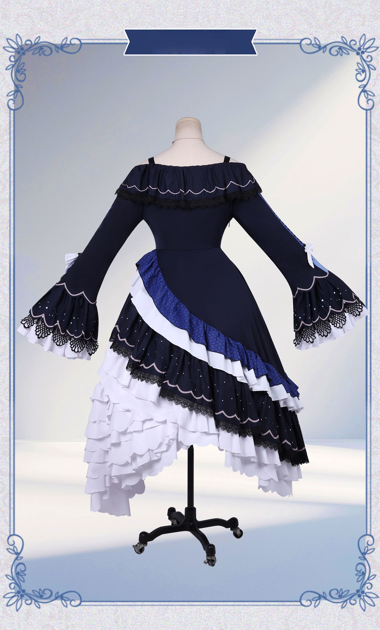 Magical Girl Witch Trials Natsume Anan Cosplay Costume Kawaii Navy  