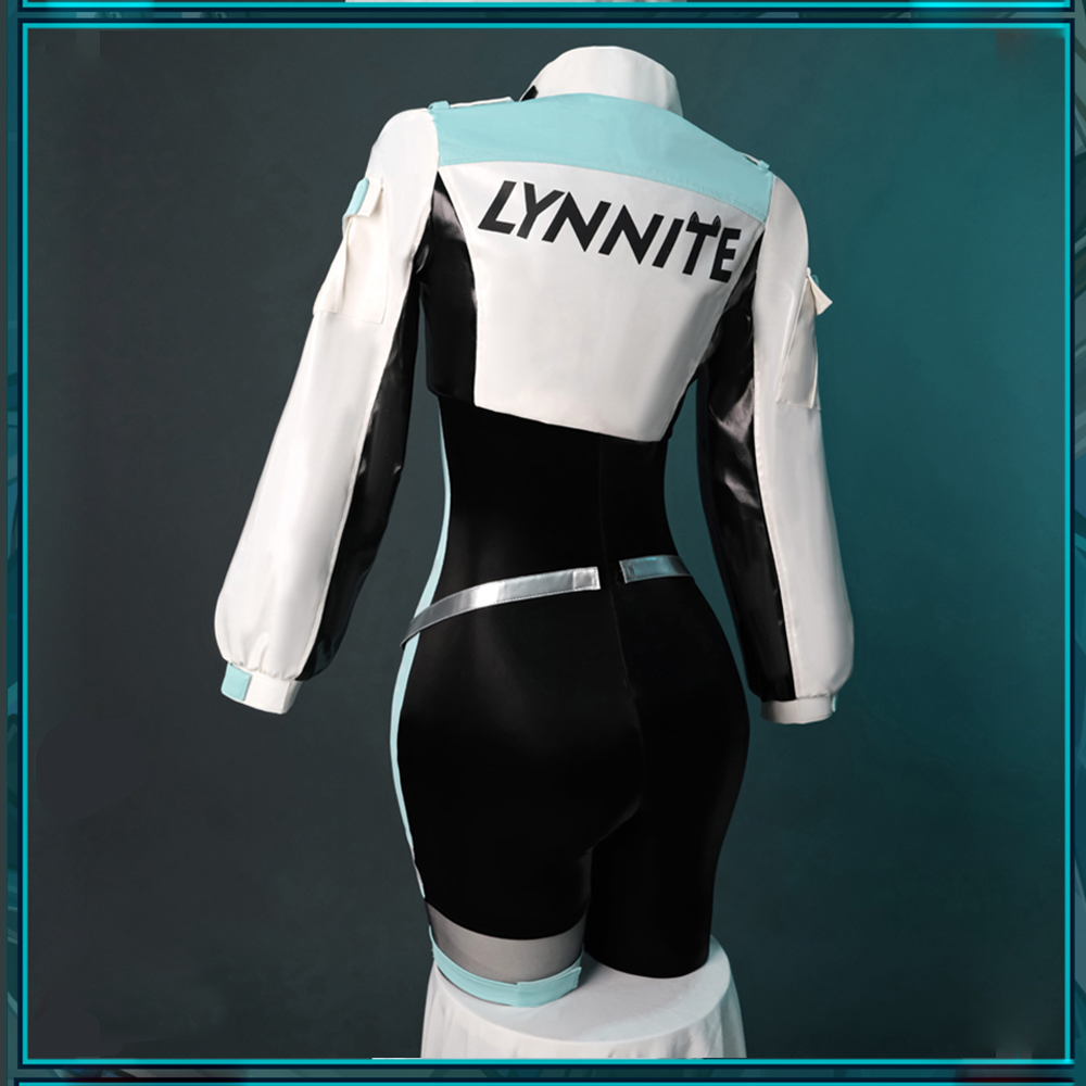 Genshin Impact Lynette Racing Suit Cosplay Costume