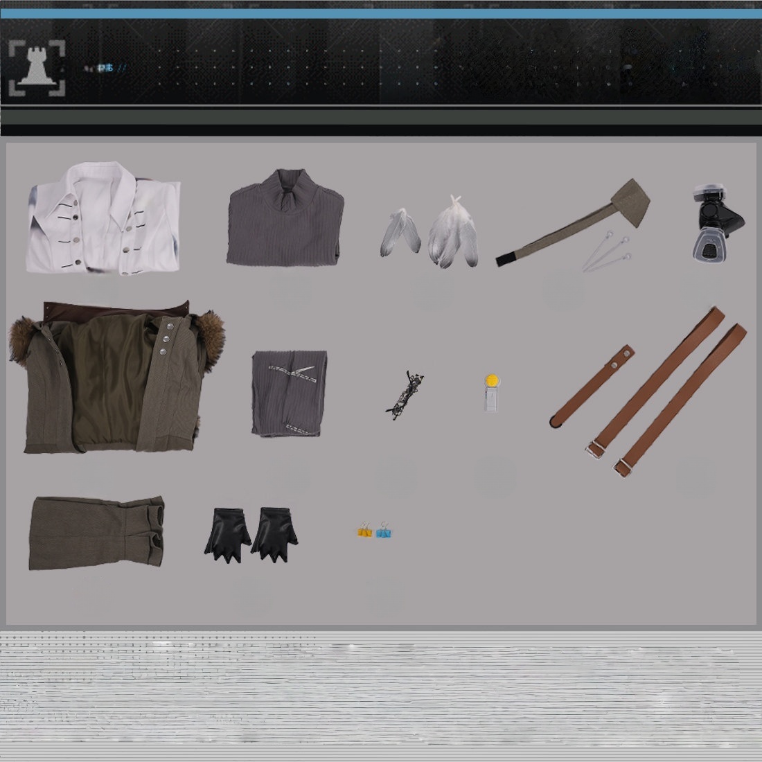 Arknights Snegurochka Cosplay Costume