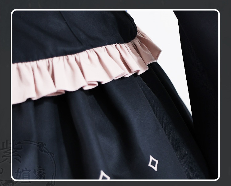 9-nine- Yuuki Noa Evening Dress Ver. Cosplay Costume