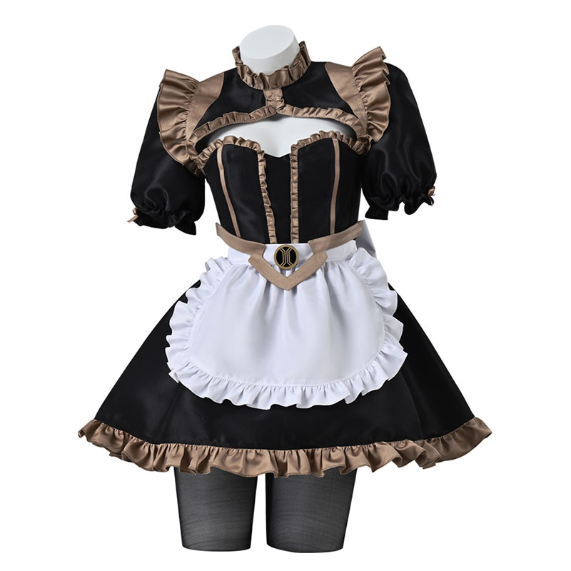 Fate Grand Order FGO Space Ishtar Maid Cosplay Costume
