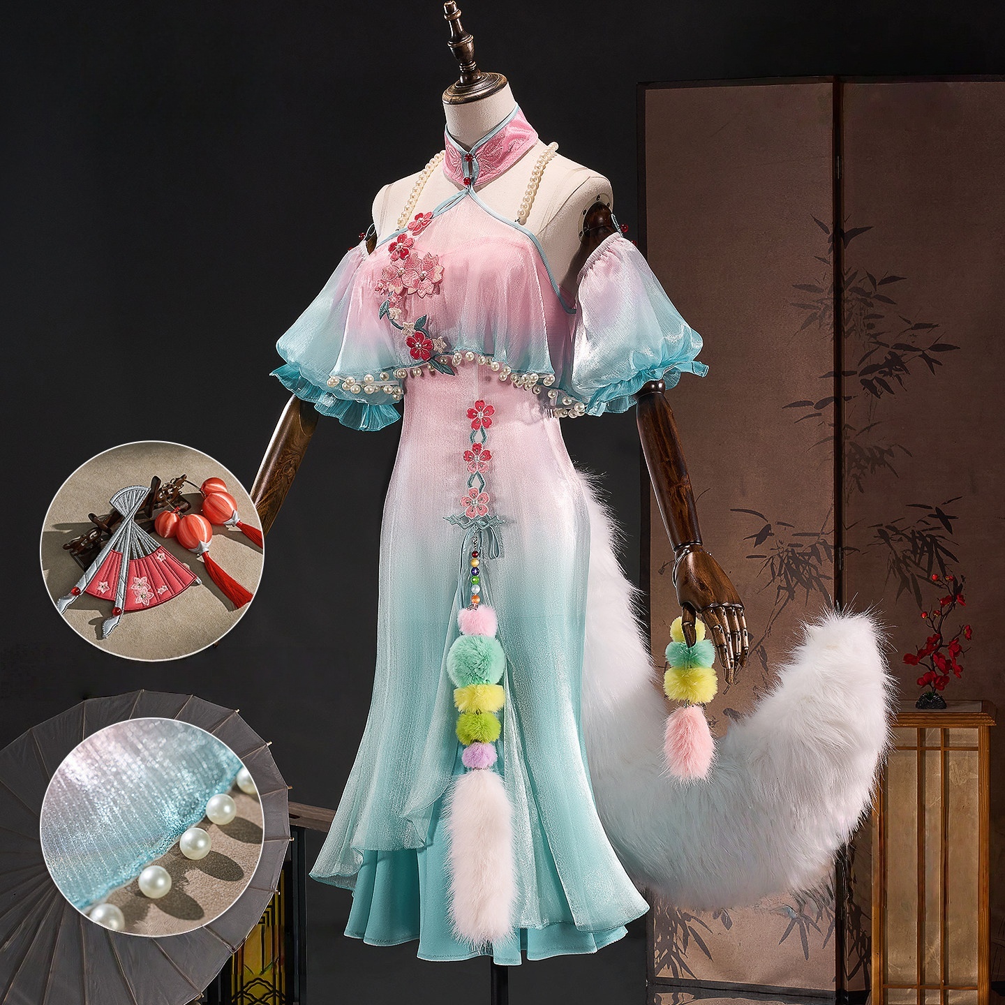 Identity V Vera Nair Perfumer Nakula Dress Cosplay Costume