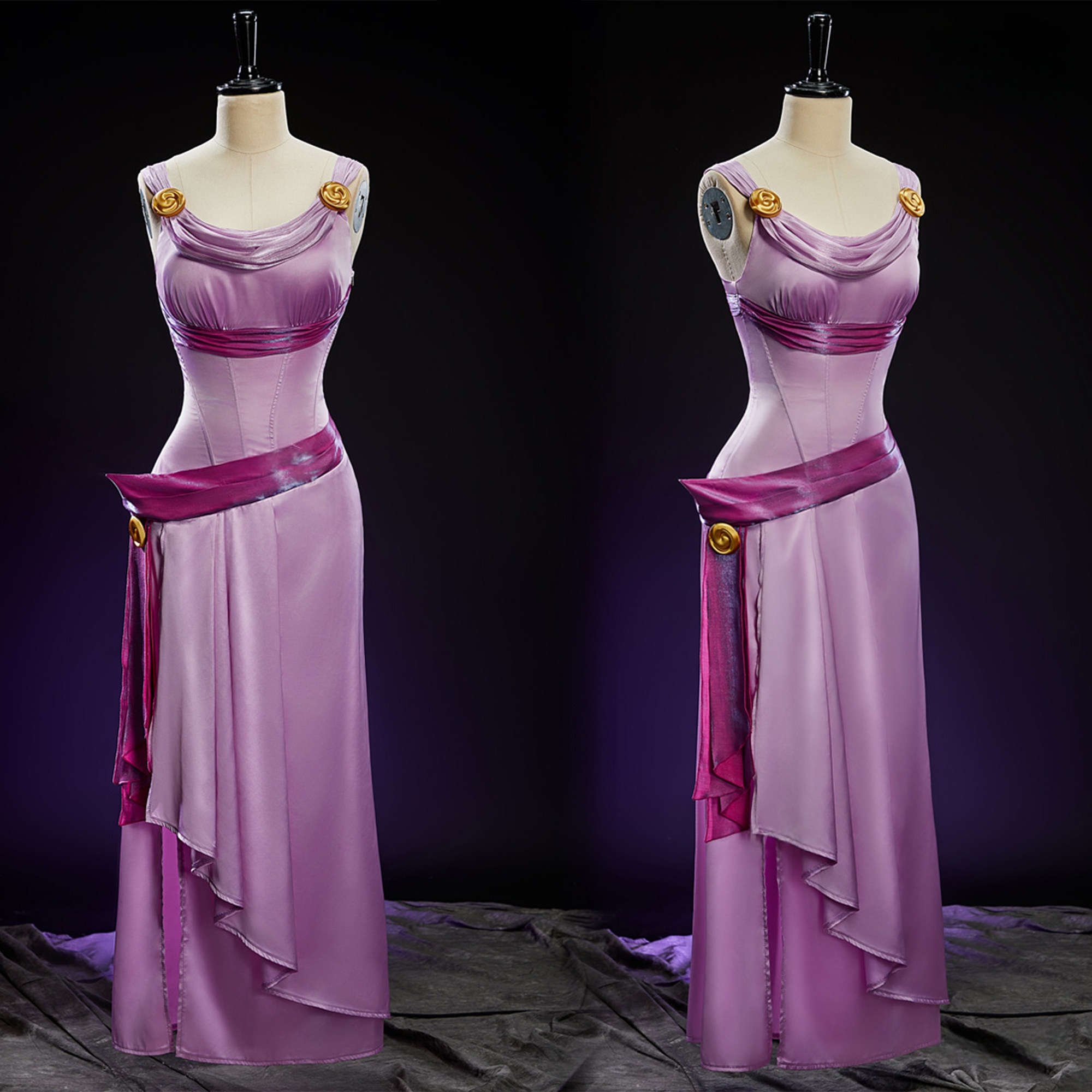 Megara Meg Princess Clothes Cosplay Costume 