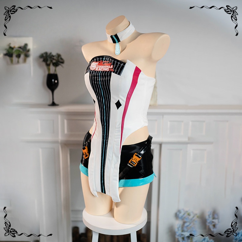 Hatsune Miku Racing Miku Cosplay Costume 