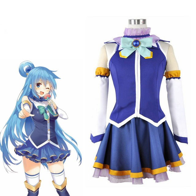 Kono subarashī sekai ni shukufuku wo! Aqua Cosplay Costume