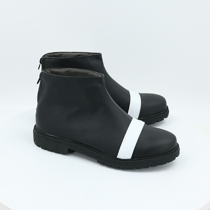 Attack On Titan Final Season Levi Ackerman Mikasa Black Cosplay Shoes