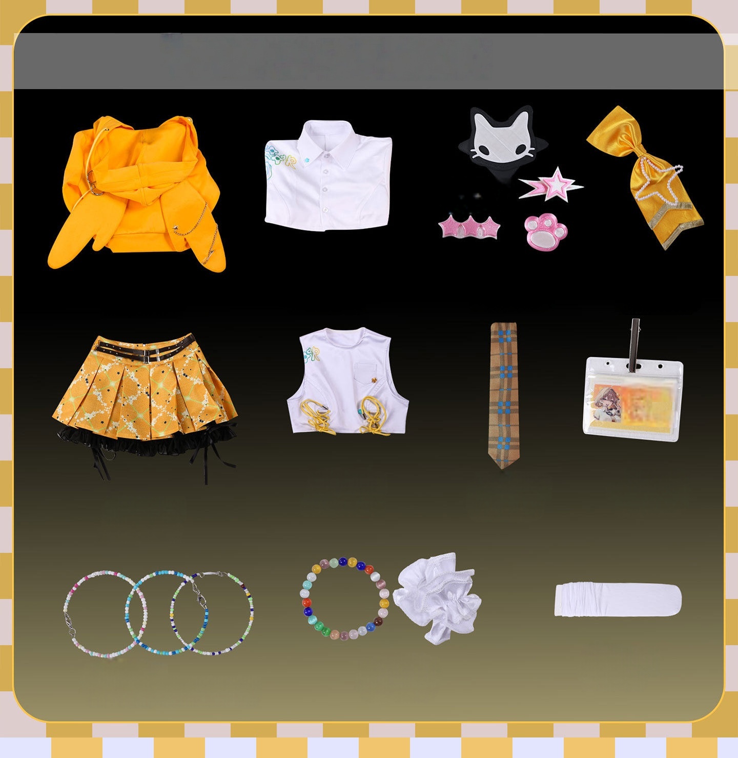Goddess of Victory: Nikke Anis Cosplay Costume 3.5th Anniversary T.T. STAR Idol Stage Outfit