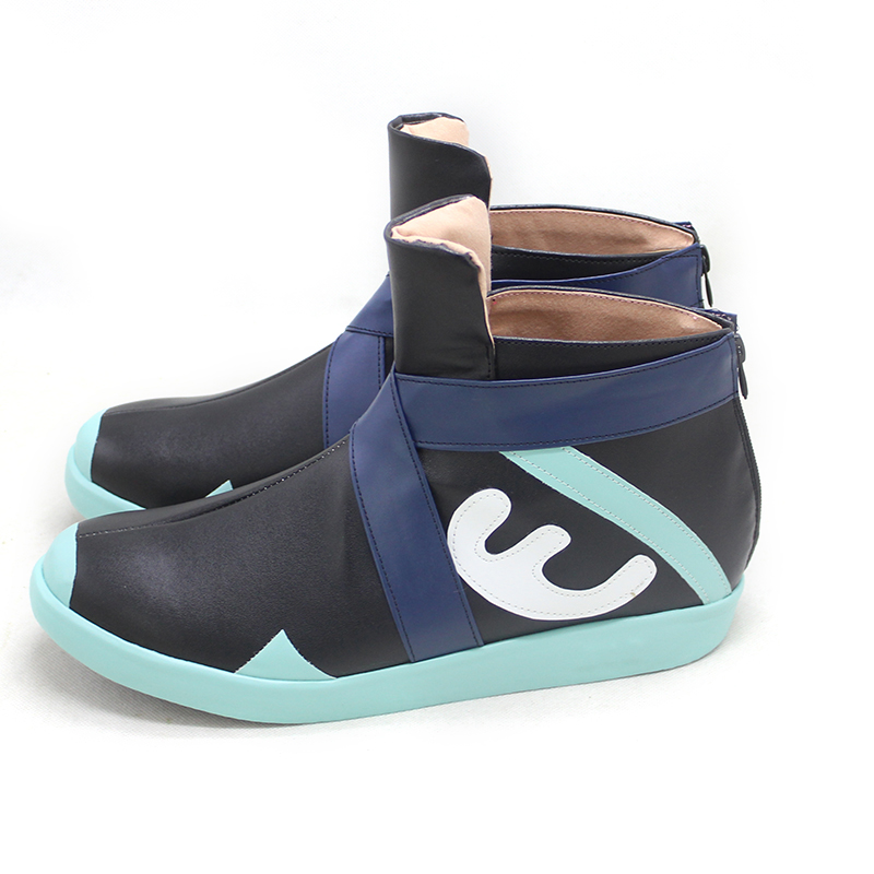 Valorant Jett Black Cosplay Shoes