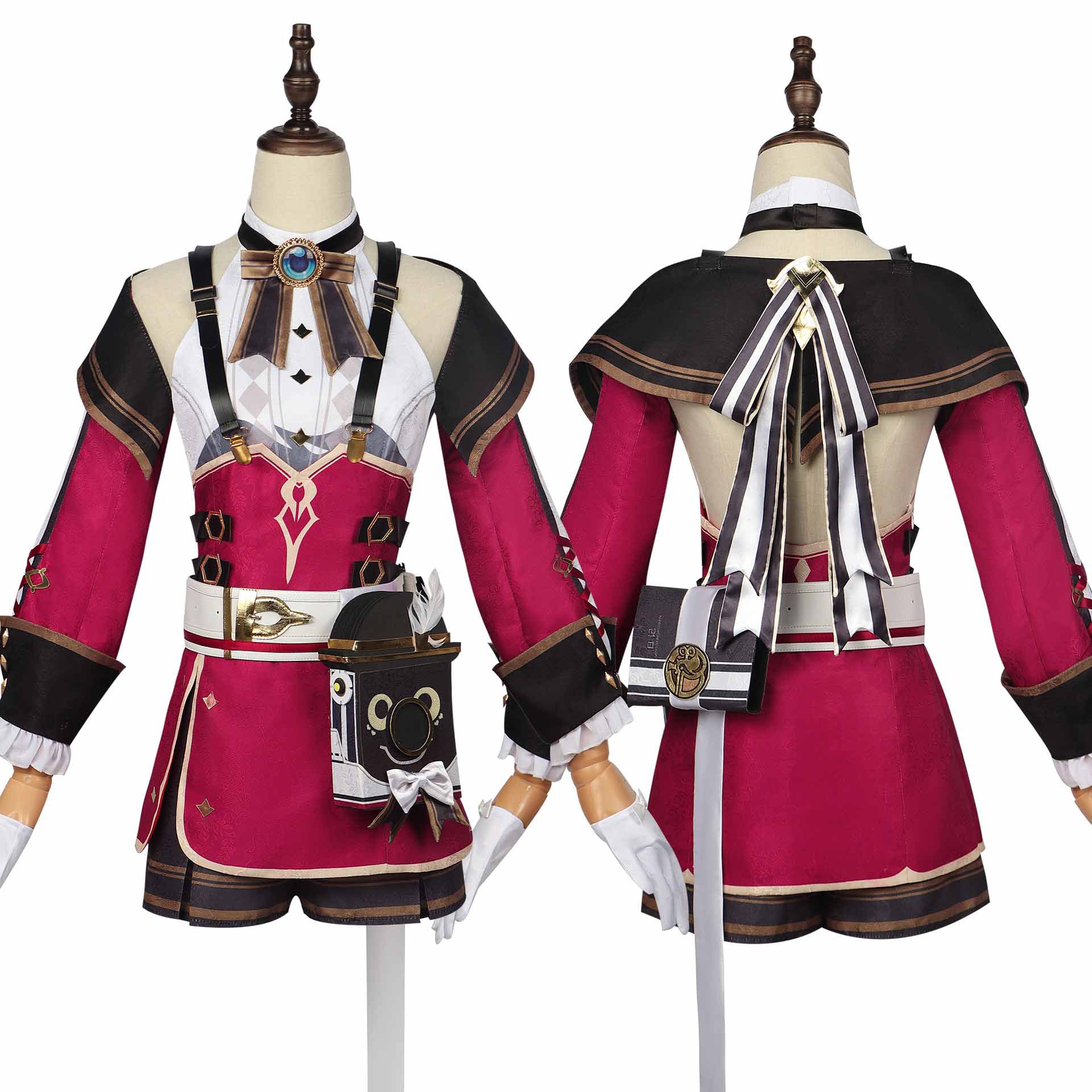 Genshin Impact Charlotte Cosplay Costumes