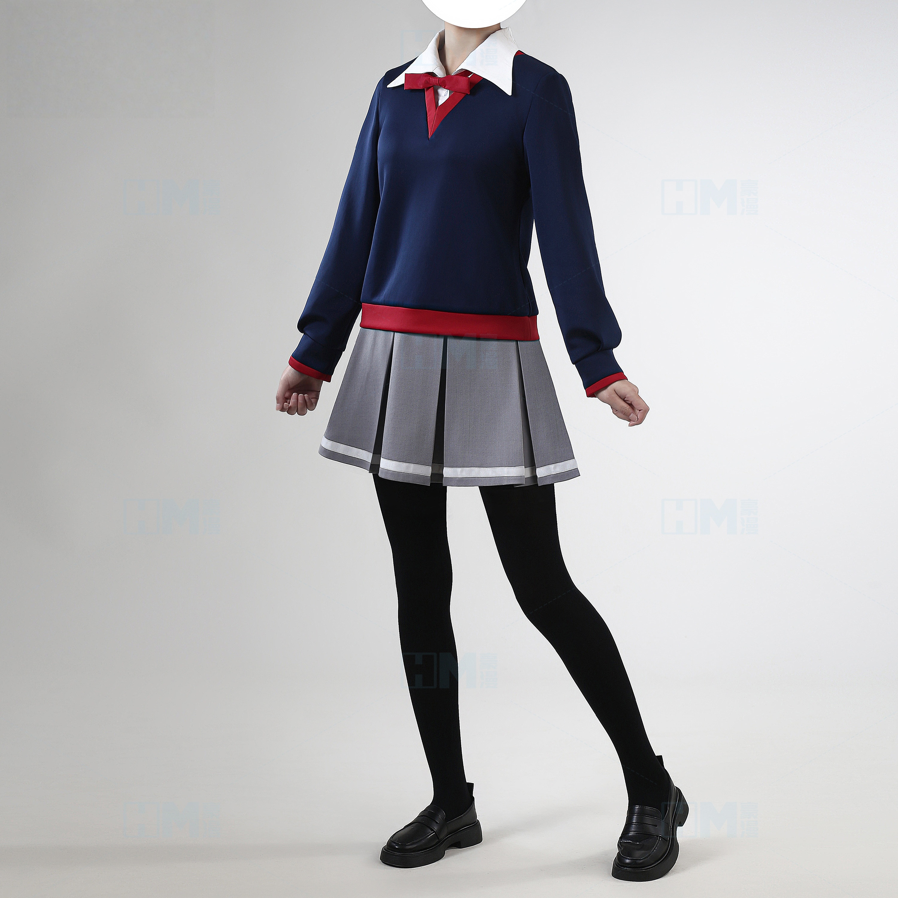 Fate/strange Fake Ayaka Sajyou Blue Cosplay Costume