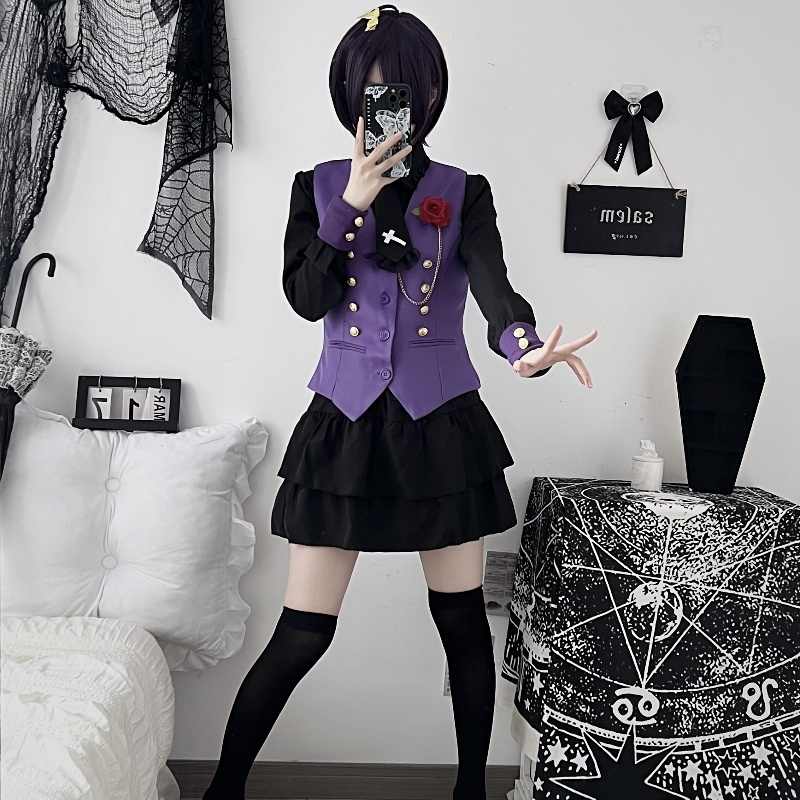Love, Chunibyo & Other Delusions Chuunibyou demo Koi ga Shitai! Rikka Takanashi Casual Wear Cosplay Costume