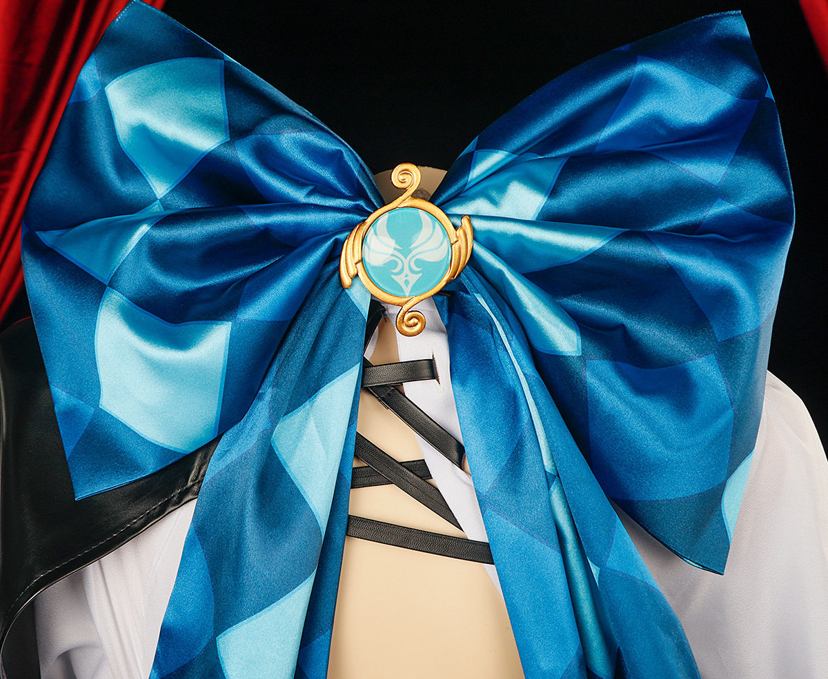 Game Genshin Impact Leather Version Lyney Lynette Cosplay Costume 