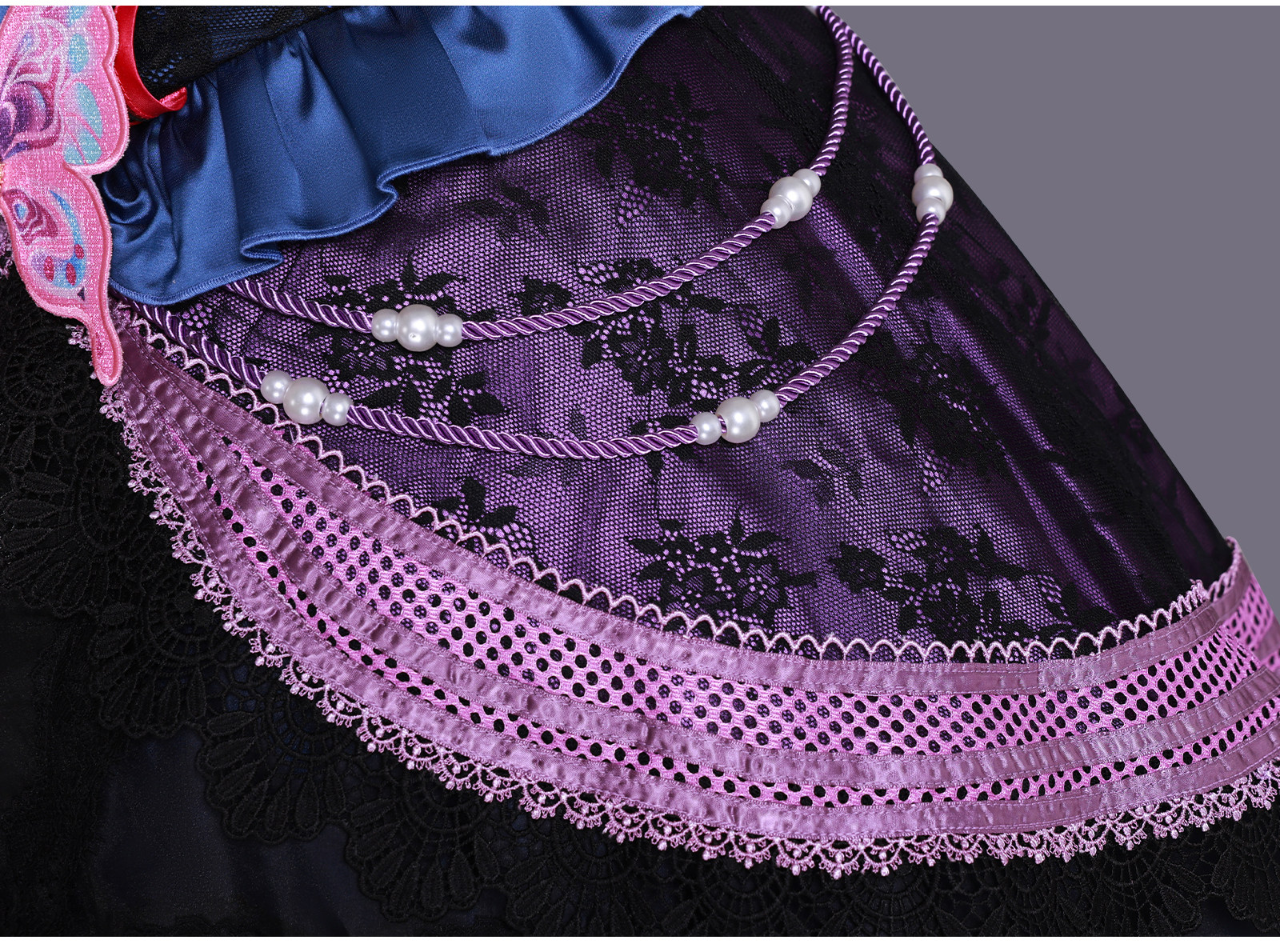 Bai Guangying Cosplay Costume Ye Luoli: Spirit Dream  Dress Outfit Anime Fairy Dress