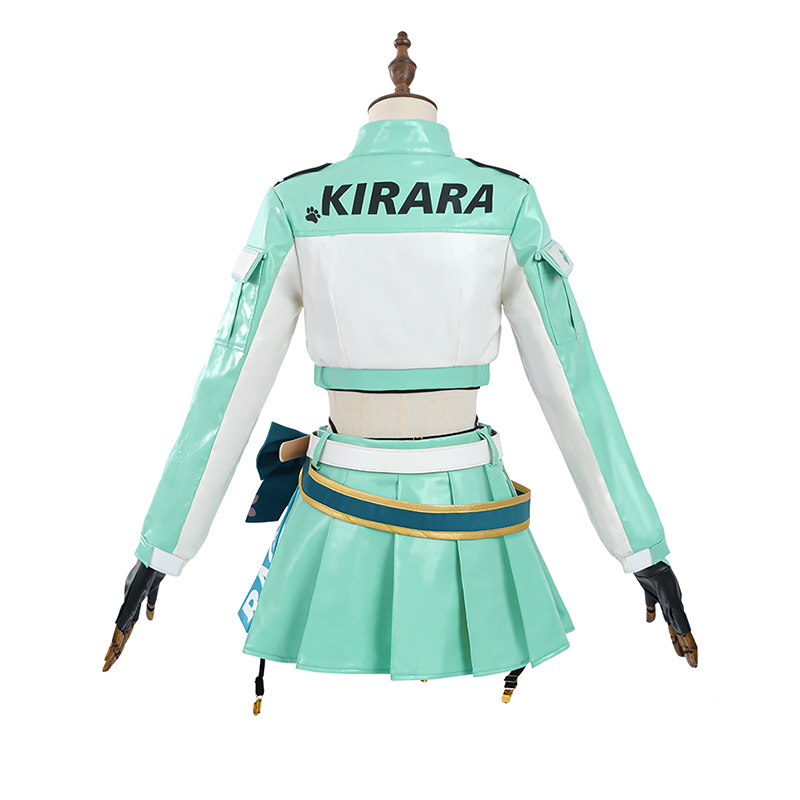  Genshin Impact Kirara Racing Suit Cosplay Costume