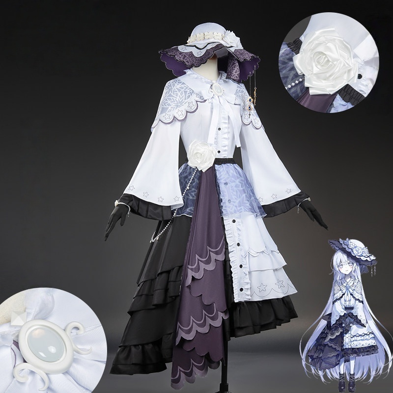 Magical Girl Witch Trials Great Witch Tsukishiro Yuki Cosplay Costume