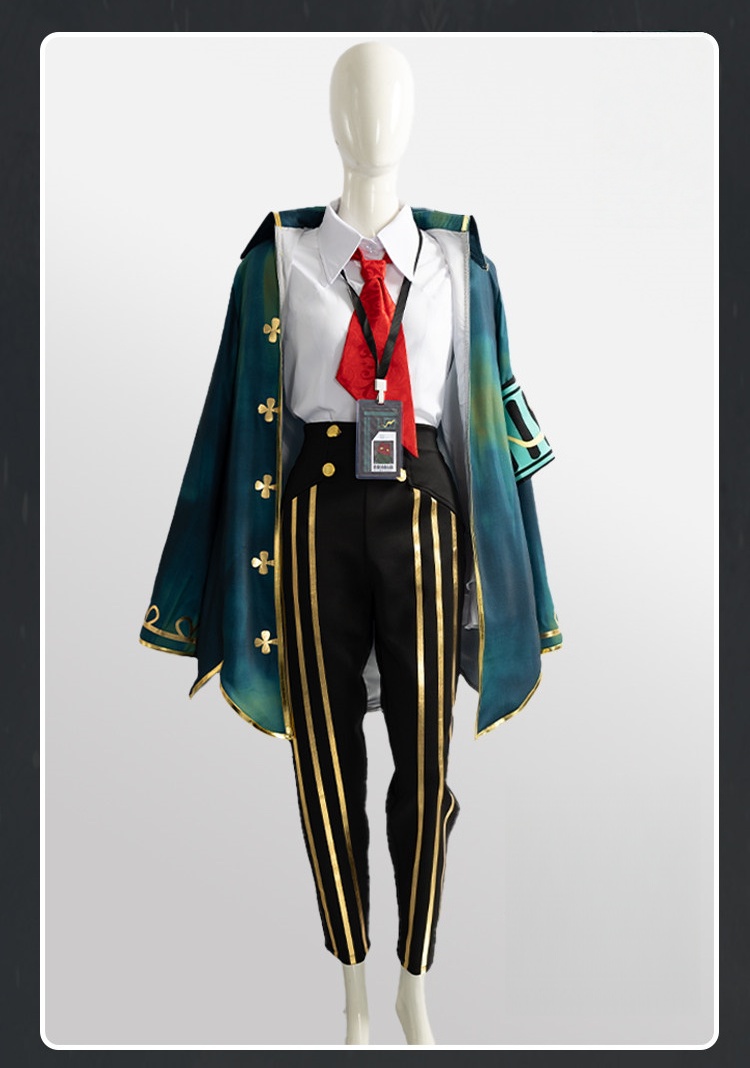 Library Of Ruina Cosplay Moses Cosplay Costume Full Set 