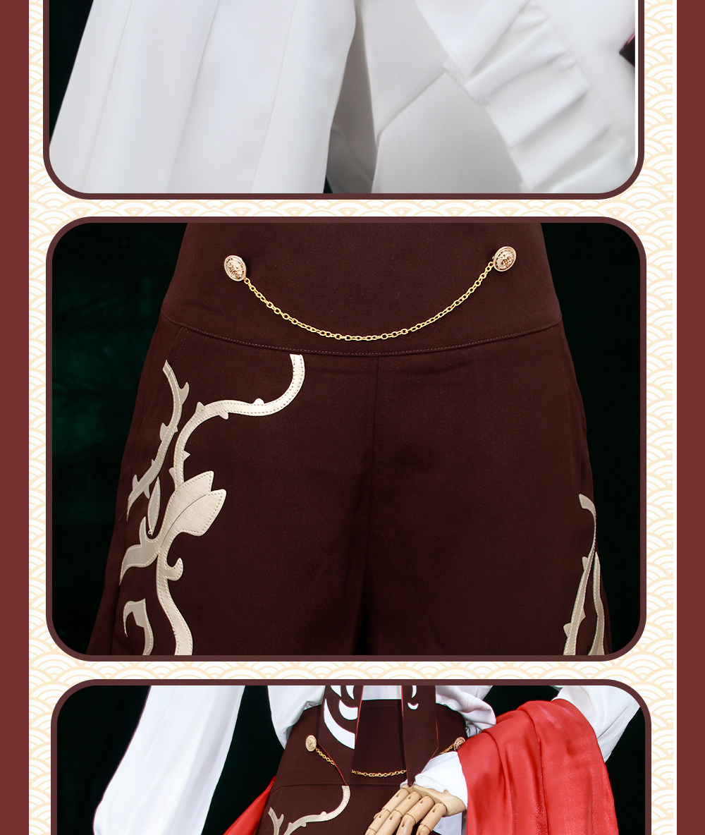 Honkai Star Rail Argenti Boys Dormitory Cosplay Costumes