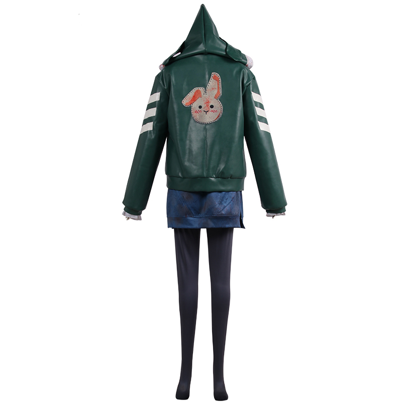 Dead by Daylight Bunny Feng Min Halloween Green Cosplay Costume