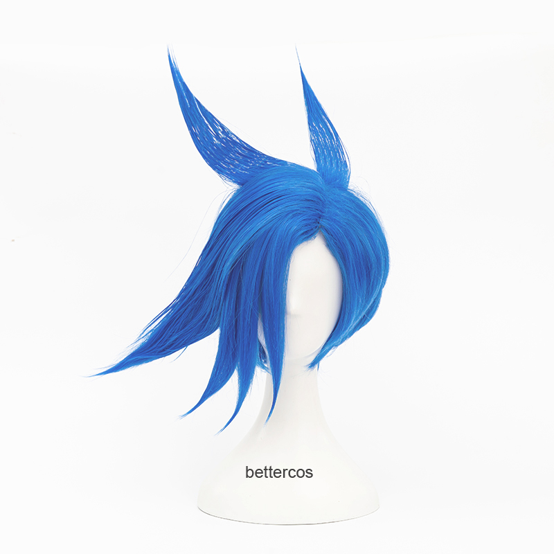 PROMARE Galo Thymos Blue Cosplay Wig