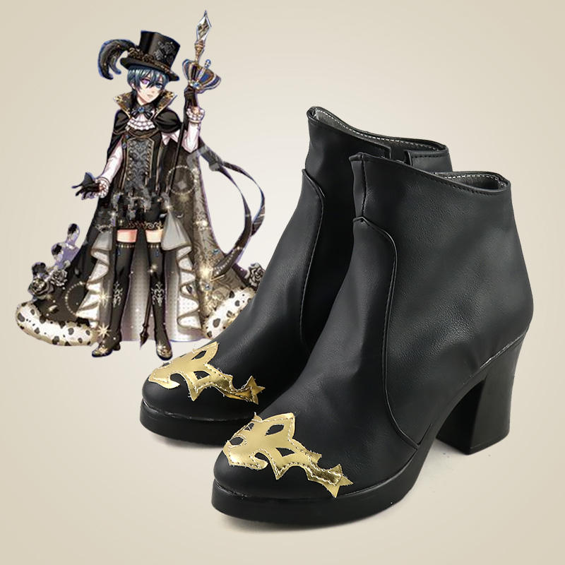 Black Butler Sun Awake Anime Ciel Phantomhive Cosplay Shoes Boots
