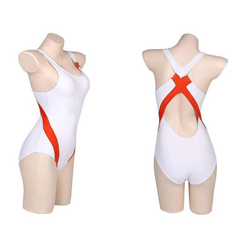 Anime Darling in the Franxx Cosplay 02 Zero Two Cosplay Costume Swimwear