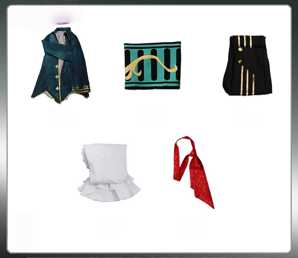 Library Of Ruina Cosplay Moses Cosplay Costume Full Set 