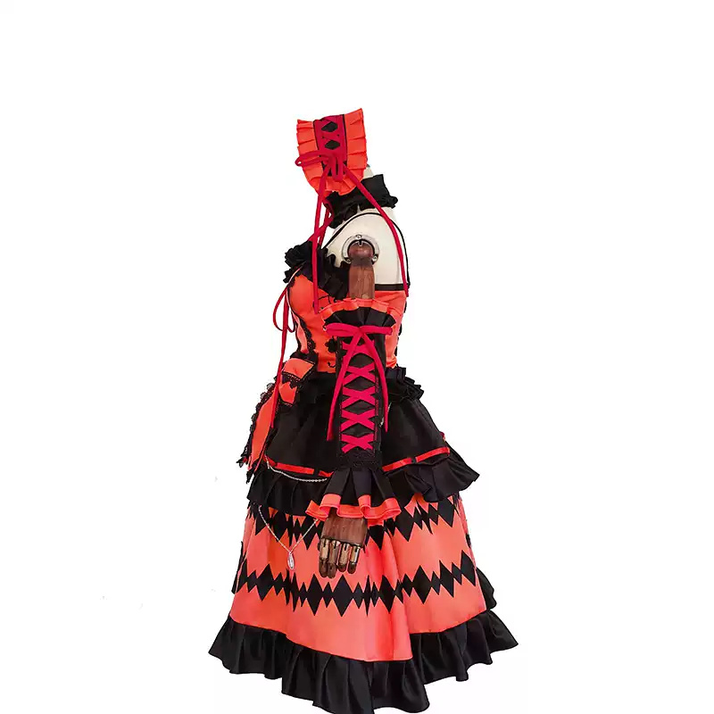 Date A Live Tokisaki Kurumi Nightmare Cosplay Costume
