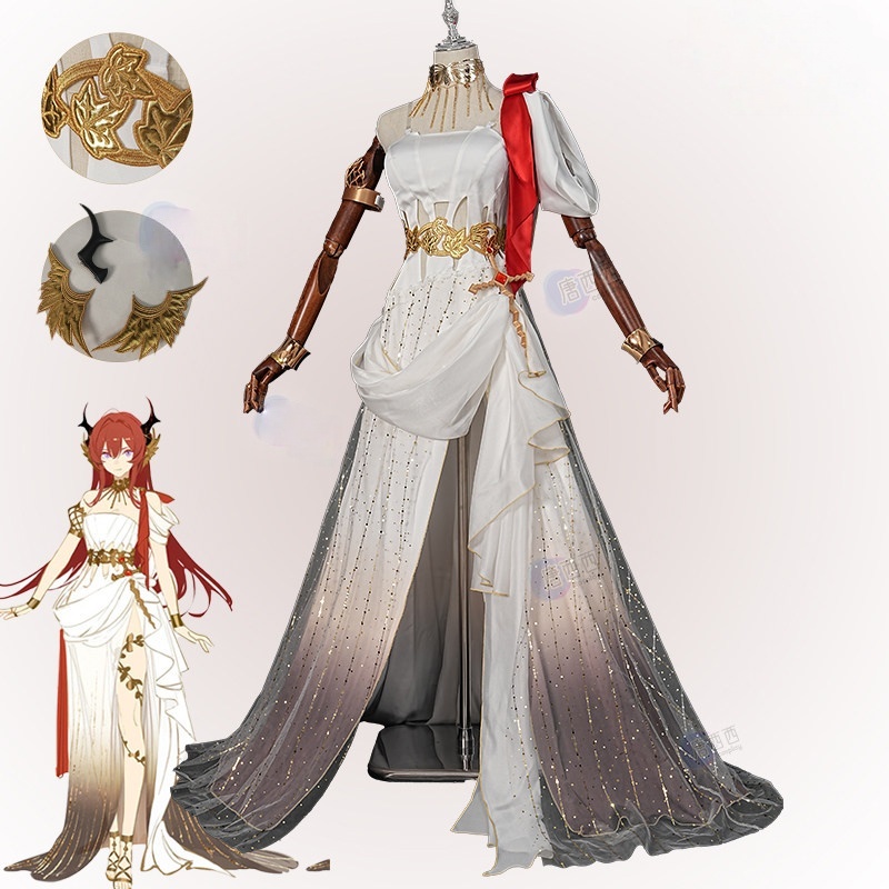 Game Arknights Surtr Prelude to Transcendence Cosplay Costume