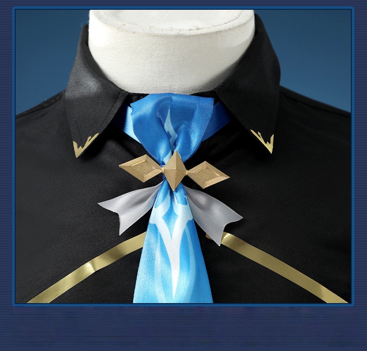 Genshin Impact Neuvillette Cosplay Costume