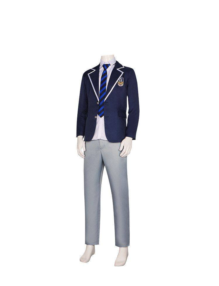 Blue Lock Isagi Yoichi Cosplay Costume Ichinomiya High School Uniform Set Halloween Party 
