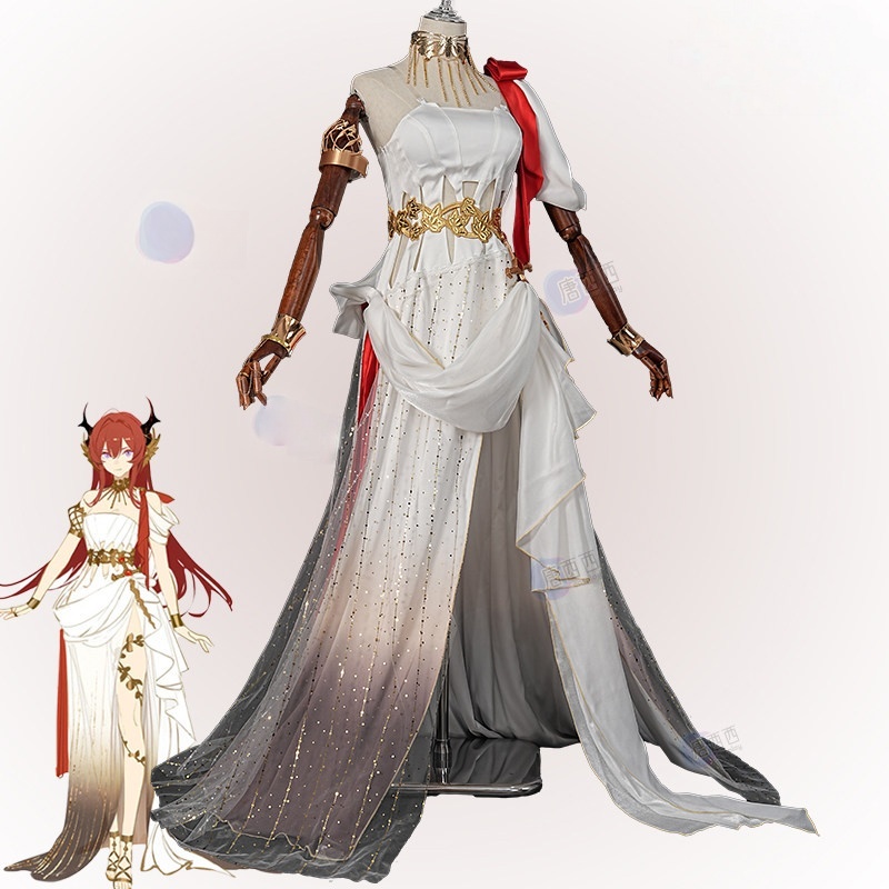 Game Arknights Surtr Prelude to Transcendence Cosplay Costume