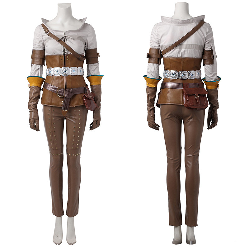 The Witcher 3: Wild Hunt Cirilla Fiona (Ciri) Cosplay Costume
