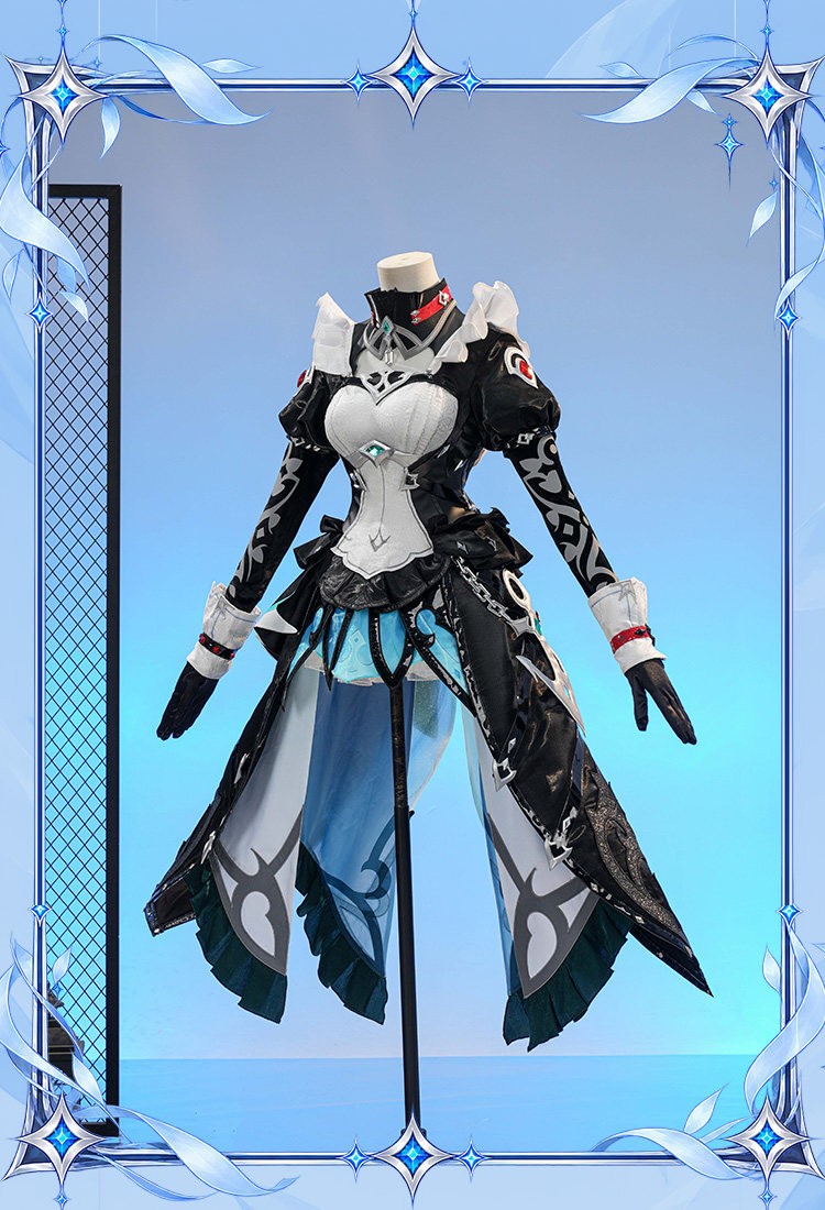 Genshin Impact Danica Postelnitskaya Snezhnaya Cosplay Costumes